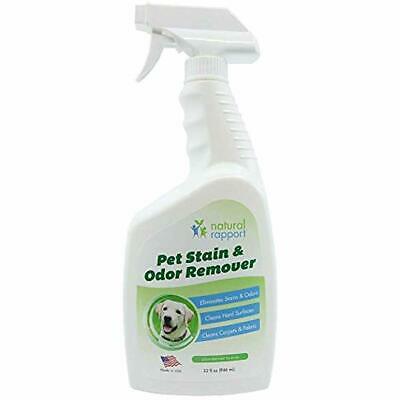 Natural Rapport Pet Stain Remover Carpet And Upholstery Cleaner Urine Odor Spray