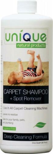 Unique Carpet Shampoo and Stain Remover, Safe, Bacterially Based, For Use in...