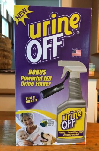 Set Urine Off Find It Treat It Spray And LED Finder Flashlight New