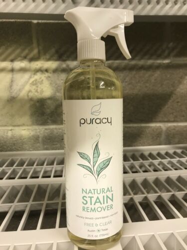 Puracy Natural Stain Remover BEST Enzyme Laundry Free & Clear 25 fl. PSR25-1 AOI