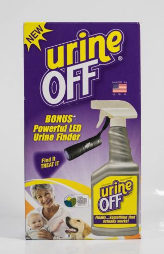 1 Urine Off Find It Treat It Sprayer Combo Pack LED Finder Carpet Applicator Cap