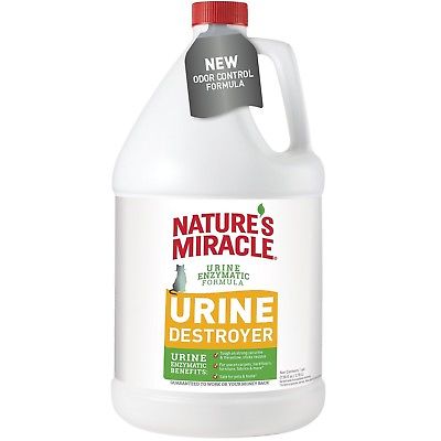 Nature's Miracle Urine Destroyer - Just for Cats Urine Enzyme Cleaner Pour