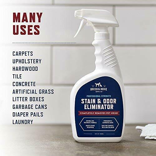 Rocco and Roxie Professional Strength Stain Odor Eliminator Enzyme Powered 32