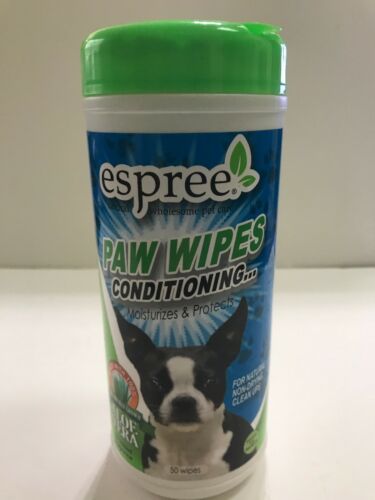 Espree Paw Wipes Conditioning, 50 Count