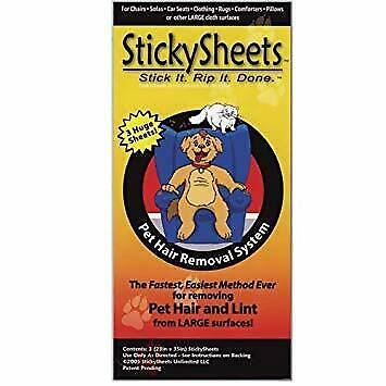 Sticky Sheets - Pet Hair Removal System - Single Sheet