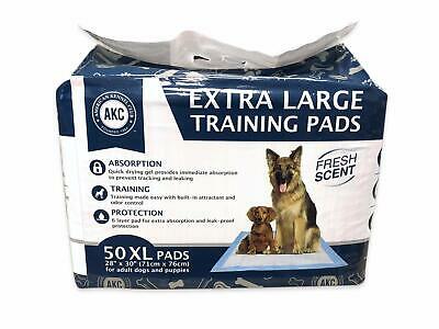50 Absorb Extra Large Pets Training Pads XL Pet Puppy Dog Pad Potty No Leak Pee
