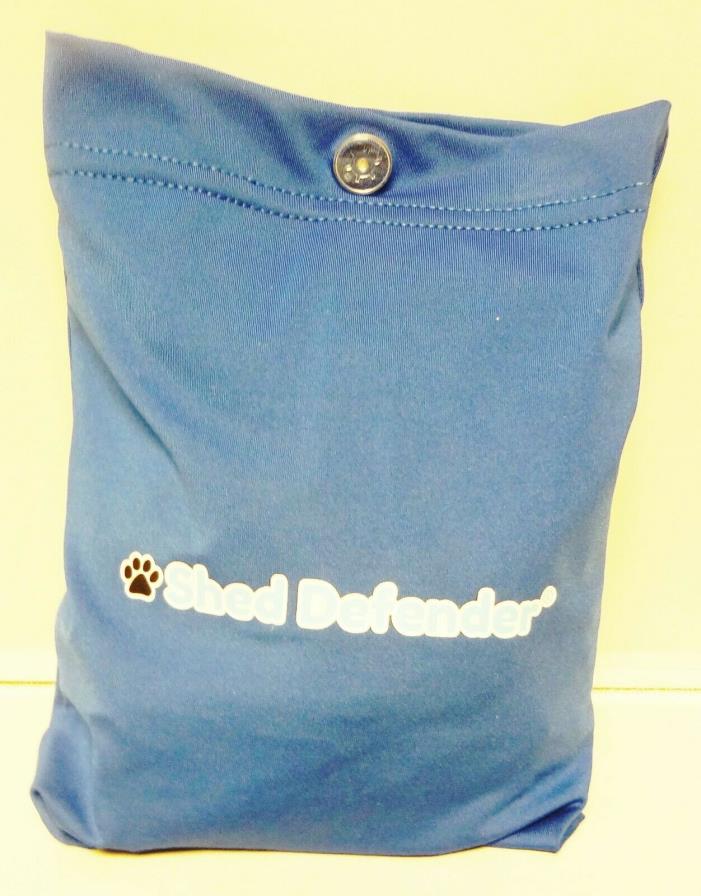SHED DEFENDER FOR DOGS-COLOR: BLUE-SIZE:S-NO MORE PET HAIR ANYWHERE ! NEW-NO BOX