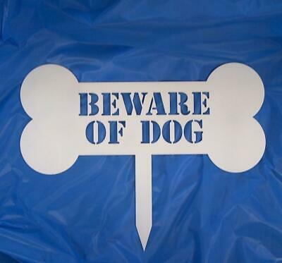 Beware of Dog Yard Stake
