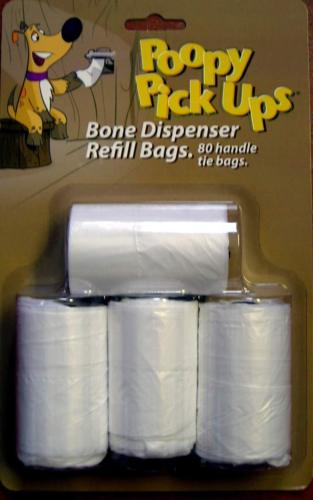 Poopy Pickup Bone Dispenser Refill Bags