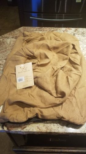 Best Pet Supplies 4 Step COVER ONLY for Foam Stairs/Steps  Suede Light Brown