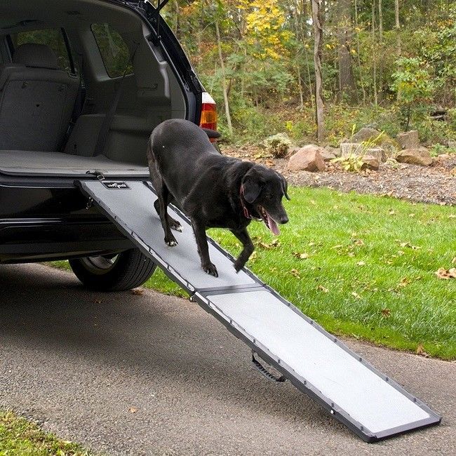 Pet Ramp For Dogs Travel Accessories Mobility Aid Folding Wide Car Truck SUV