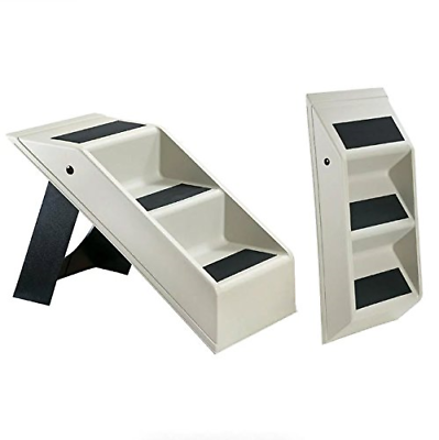 Ideas In Life Dog Stairs for High Bed - Small Doggie Ramp Pet Steps for High - -