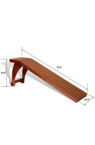 PetSafe Solvit Wood Bedside Ramp Tan 70