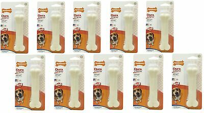 10 Pack Nylabone Dura Chew Wolf Chicken Flavored Bone Dog Chew Toy