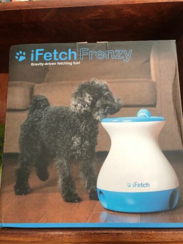 iFetch Frenzy Mini Dog Toy Ball Fetching Game Gravity Thrower Exercise Brand New