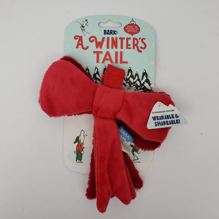 A Winters Tail DOG Wearable And Shareable Bow Tie Toy By BARK