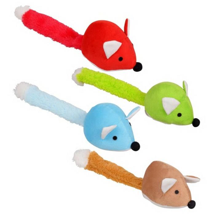 14-in. Colorful Plush Fox Dog Toys.