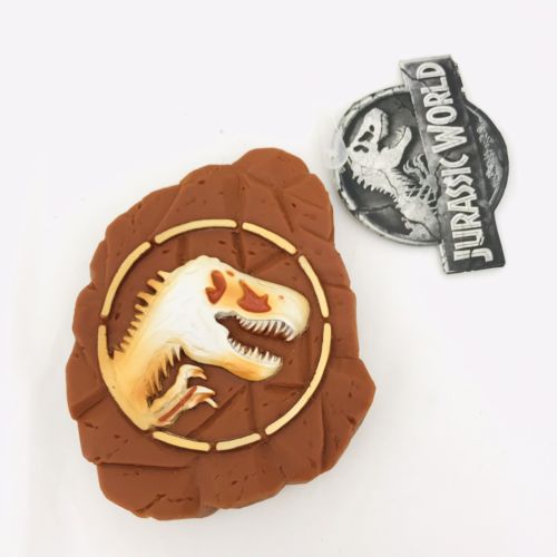 Jurassic Park World T Rex Fossil Vinyl Dog Squeaky Toy Dinosaur