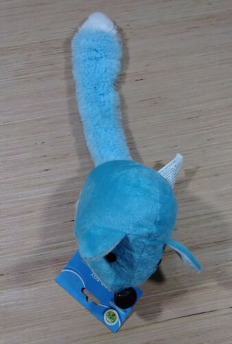 GKC Blue fox squeaky 14 inch dog toy