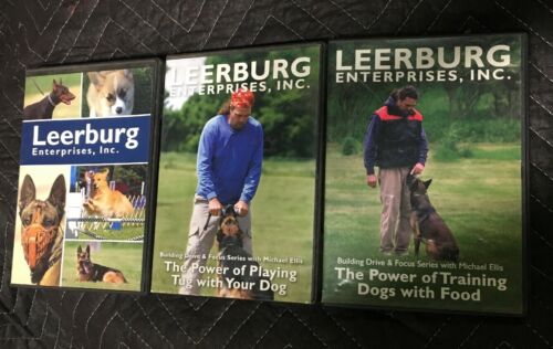 leerburg Dog Training Videos 3 DVD Set