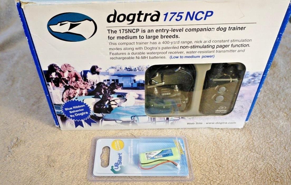 DOGTRA 175NCP Remote Trainer Transmitter Receiver Dog Trainer Med - Large Dogs