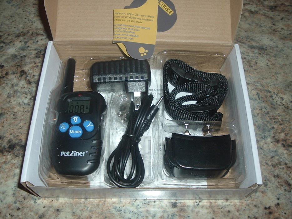 NEW PETRAINER Pet998drb Dog Training Collar Rechargeable & Rainproof 900 Feet