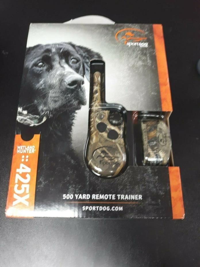 SportDOG SD-425X CAMO WetlandHunter Max 5 Remote Dog Training Collar