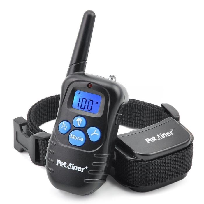 Petrainer Rechargeable Dog Training Shock E Collar for Small Medium Large Dogs