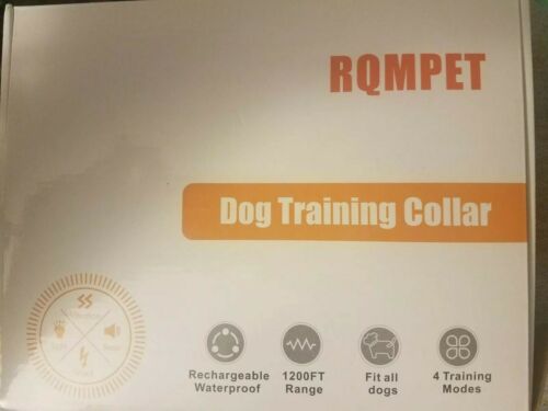 RQMpet Dog Collar RQM Pet Training E-Collars For Dogs Petsmart Dig Bark Shock