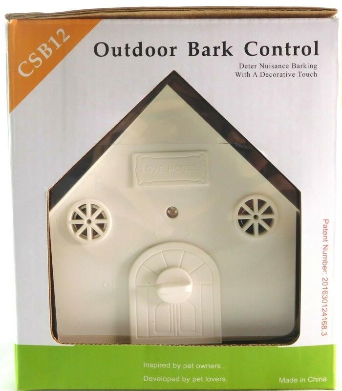 Ultrasonic Outdoor and Indoor Bark Control CSB12