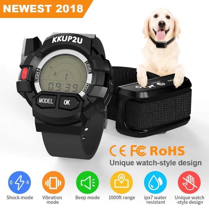 KKUP2U Dog Training Collar, Beep/Vibration/Shock Electronic (NEW) -FREE SHIPPING