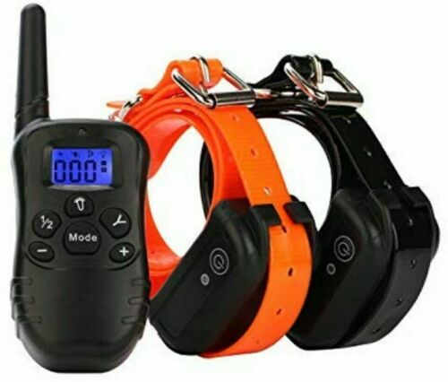 ETPET Shock Collar with Beep Vibrating and Shock for 2 Dogs- Remote Controlle...