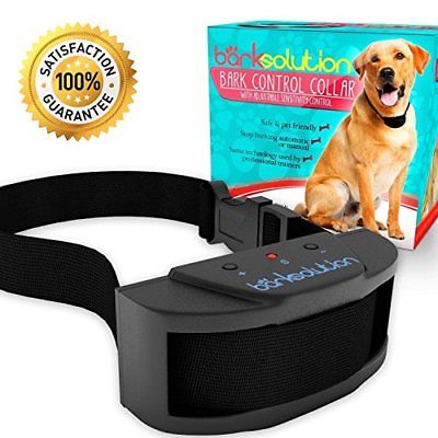 Bark Solution The Original Dog Bark Collar Training System - Electric Shock Co..