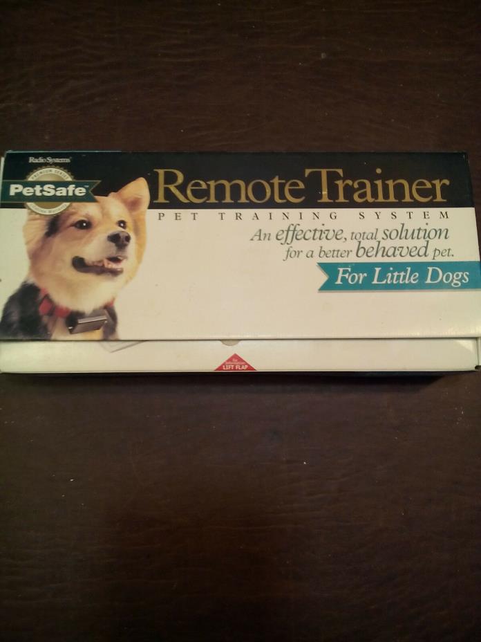 PETSAFE SMALL DOG REMOTE TRAINER,MODEL# PLDT-300
