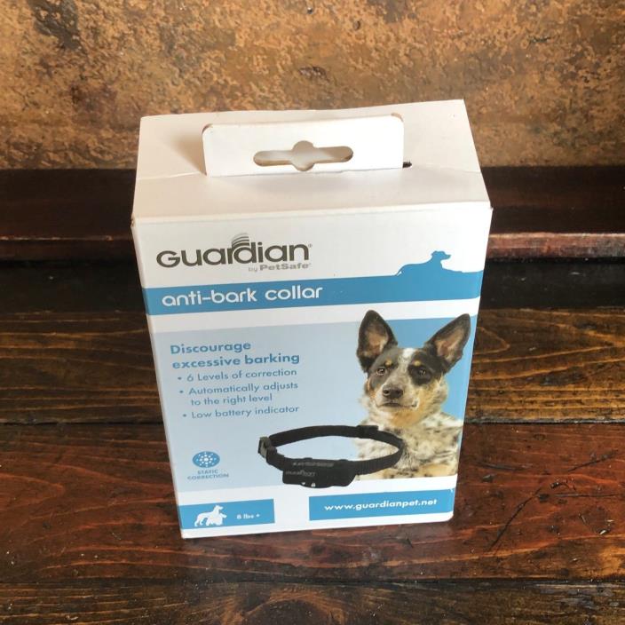 31054 Guardian DOG Anti-Bark Pet Collar w box & manual