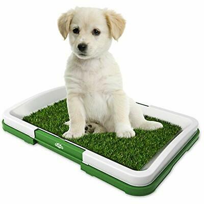 Artificial Grass Bathroom Mat For Puppies Small Pets- Portable Potty Trainer Use
