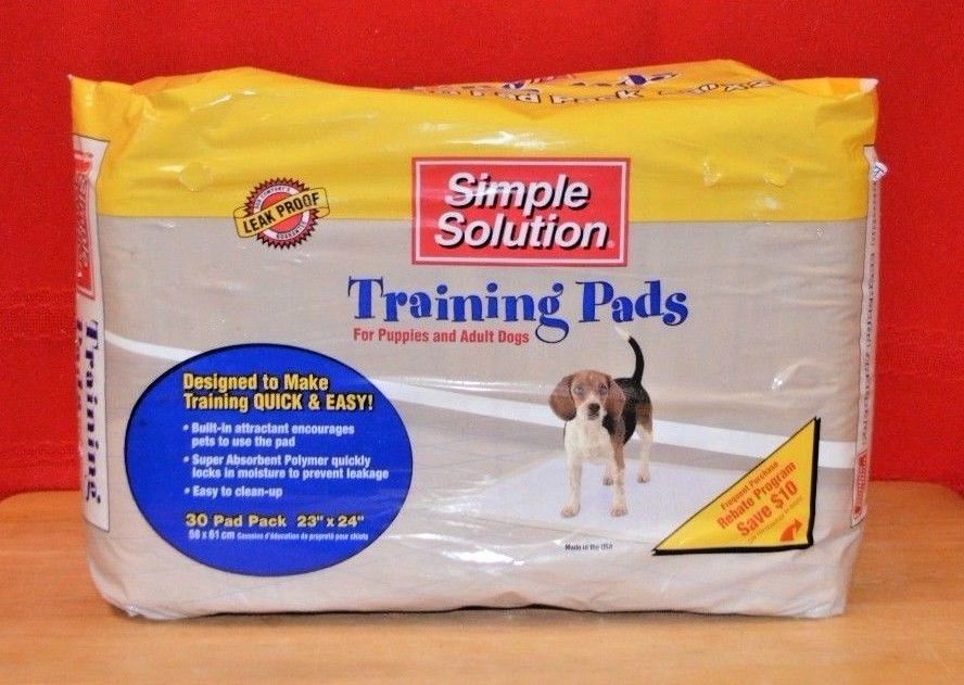 Simple Solution Absorbent Training Pads 30 Count 23 x 24