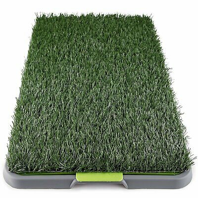 Puppy Training Pad Grass Potty Patch Mat for Dogs Indoor Outdoor House Tray Turf