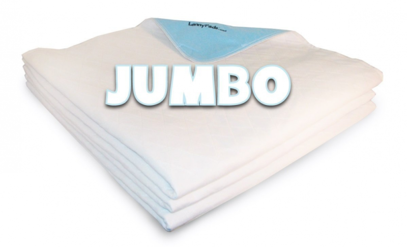 Ultra Absorbent, Leak Proof, Washable Pee Pads, 1 Pack 48”x48” Jumbo