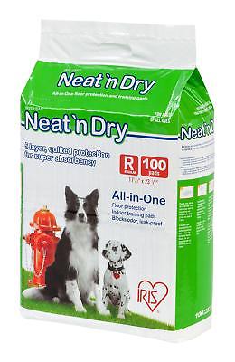 IRIS Neat 'n Dry Premium Pet Training Pads, Regular, 17.5