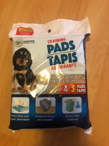 Training Pads Puppy Package Of 5 Greenbrier Kennel Club