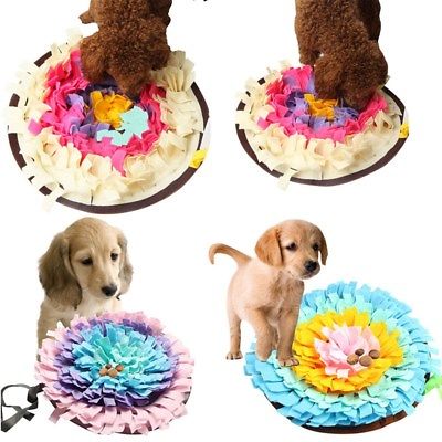 Pet Dog Smell Snuffle Mat Rug Training Blanket Feeding Mat Pet Play Mats Bed