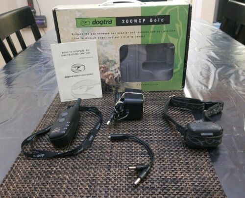 Dogtra 200NCP Gold Dog Training System One Collar Remote