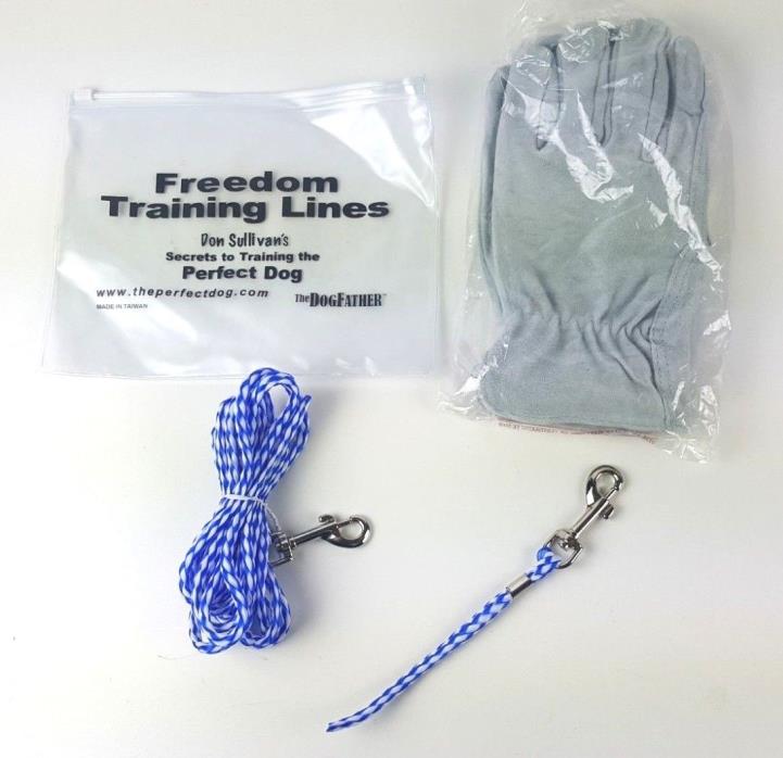 Don Sullivan's Secrets to Training the Perfect Dog Freedom Line Rope Gloves