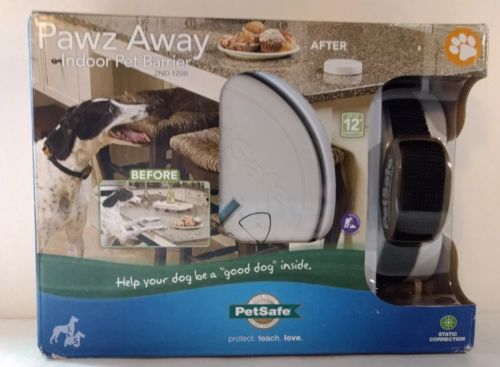 Pawz Away indoor pet barrier shock collar new PetSafe trainer