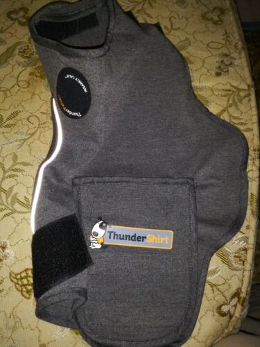 Thunder Shirt Dog Anxiety Great For Separation Anxiety  Solid Gray Size XXSmall