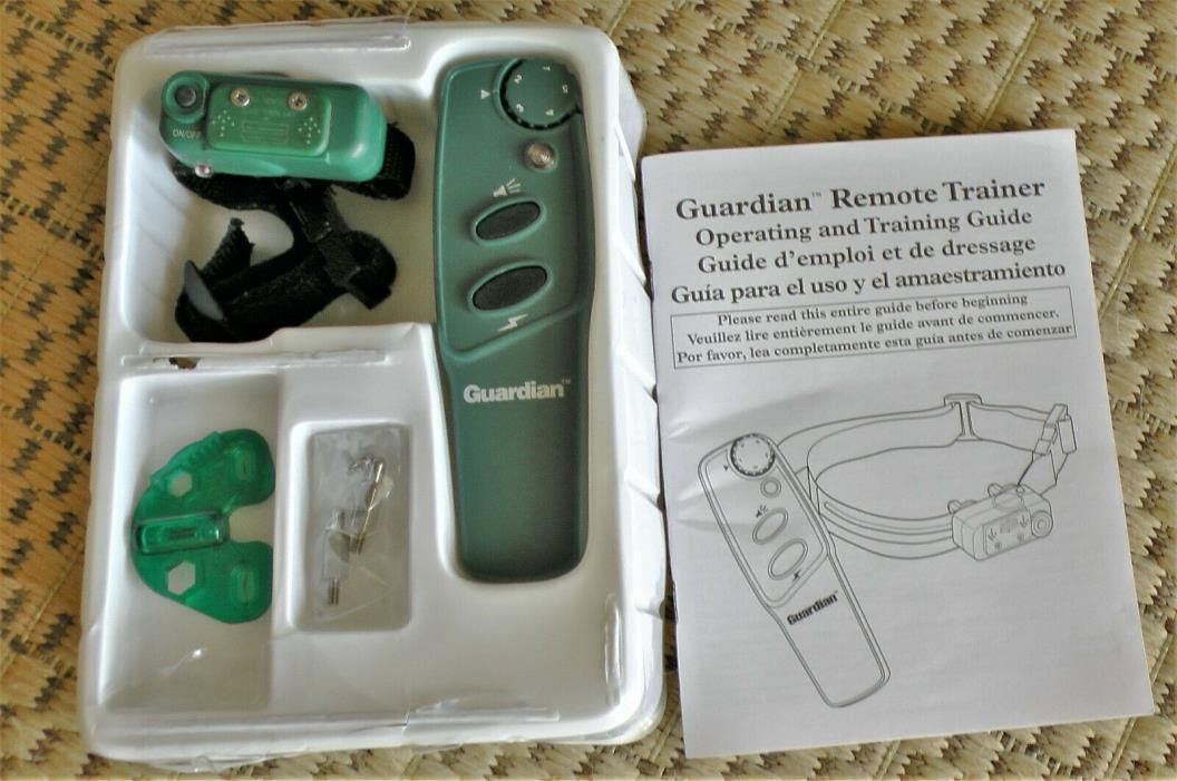 Guardian by PetSafe Dog Remote Trainer Collar System GLDT-305-11