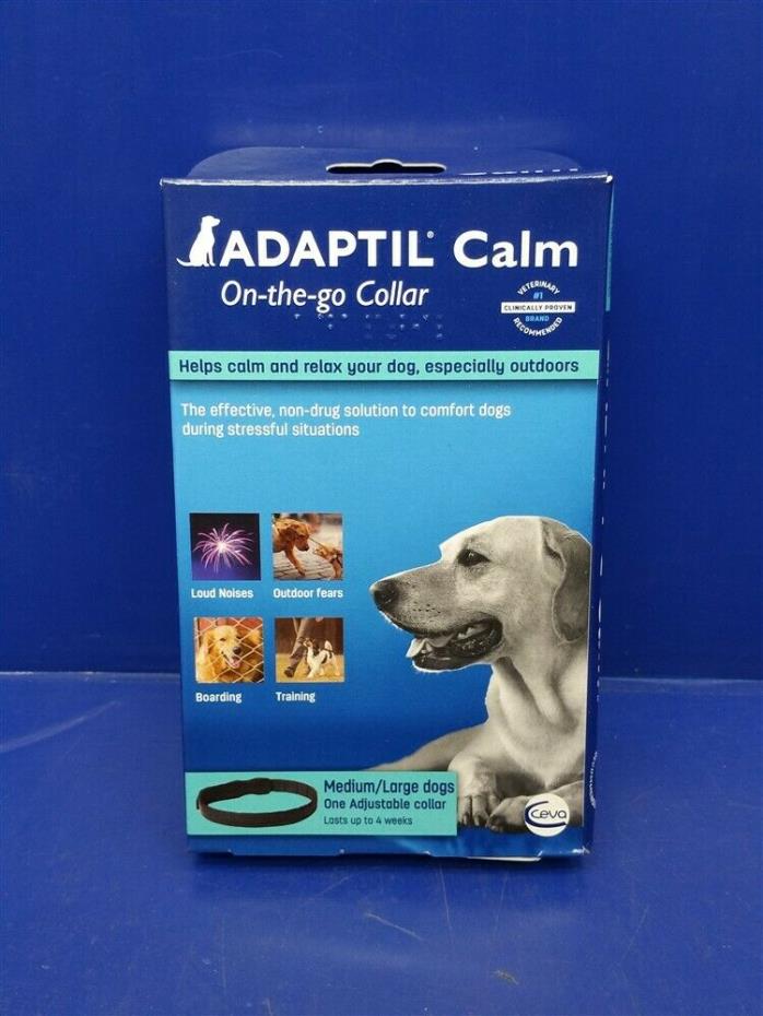 Ceva Adaptil Calm Behavior Calming On-the-go Collar MEDIUM/LARGE DOGS