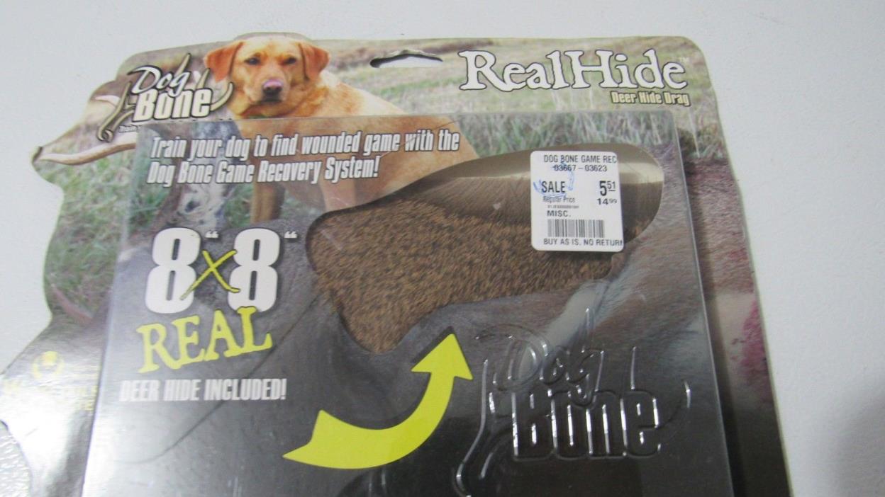 Dog Bone Game Recovery Real Hide Deer Drag 8