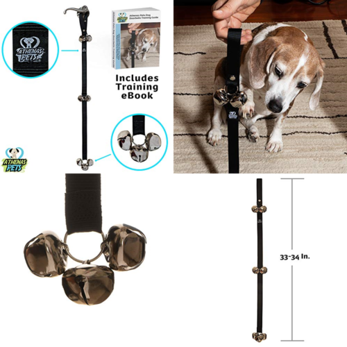 Dog Doorbells For Potty Training Adjustable Premium Quality Nylon Bells Puppy W